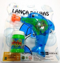 PISTOLA DE PLAST. P/ FAZER BOLHAS DE SABAO MD - Distribuidora 12 de Outubro