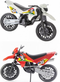 MOTO TRILHA NA SOLAPA 27,5X11X26CM SORTIDA - Distribuidora 12 de Outubro