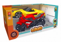 CLUB WEEKEND CARRO E MOTO NA CAIXA 31X21X15CM - Distribuidora 12 de Outubro