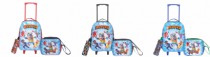 KIT MOCHILA LANCHEIRA ESTOJO HEROES SORTIDO - Distribuidora 12 de Outubro