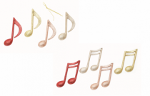 ENF NOTAS MUSICAIS GLITTER - Distribuidora 12 de Outubro