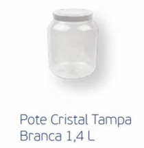 POTE BOLD 1,4 L TAMPA BRANCA - Distribuidora 12 de Outubro