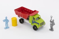 CAMINHAO C LAVRADOR 18,5X6,5X7CM NA SOLAPA - Distribuidora 12 de Outubro