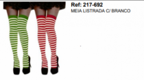MEIA LISTRADA C/ BRANCO - Distribuidora 12 de Outubro