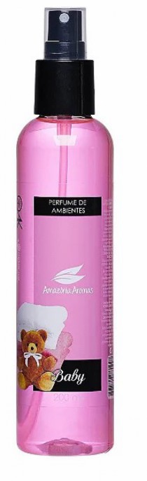 PERFUME DE AMBIENTES 200ML BABY ROSA - Distribuidora 12 de Outubro