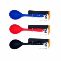 COLHER COLORFULL SILICONE 28CM - Distribuidora 12 de Outubro