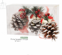 PINHO NEVADO C/ 3 PCS - Distribuidora 12 de Outubro