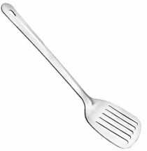 ESPATULA VAZADA INOX GRAMADO 32,5 CM - Distribuidora 12 de Outubro