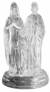 SAGRADA FAMILIA LUMINOSA ACRILICO 11X6,7CM - Distribuidora 12 de Outubro