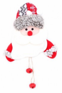 PAPAI NOEL RED DOLL GUIZO 30X19CM - Distribuidora 12 de Outubro