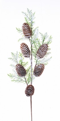 GALHO PINHA NEVEDA 65CM - Distribuidora 12 de Outubro