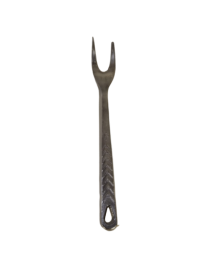 GARFO DE CHURRASCO DE ALUMINIO 33CM - Distribuidora 12 de Outubro