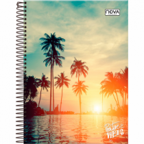 CADERNO CAPA DURA 10 MATERIAS 160FLS POSITIVE - Distribuidora 12 de Outubro