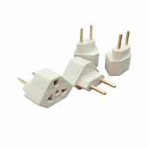T ADAPTADOR 1 SAIDA 20A BRANCO - Distribuidora 12 de Outubro