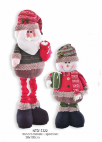 BONECO NATALE EXPANSIVE - Distribuidora 12 de Outubro
