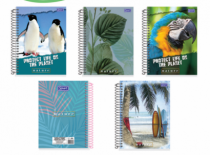 NATURE CADERNO UNIV CD 320 FLS 20 MAT PCT C/2 - Distribuidora 12 de Outubro
