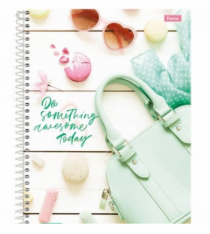 CADERNO UNIV CD 200 FLS 10M LIKE IT PCT C/4 - Distribuidora 12 de Outubro