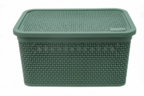 CAIXA NATURALLE RATTAN 7,5 L VERDE - Distribuidora 12 de Outubro