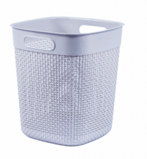 CESTO NATURALLE RATTAN 12,0 L BRANCO - Distribuidora 12 de Outubro