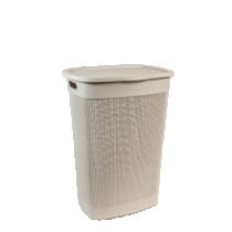 CESTO NATURALLE RATTAN C/TAMPA 55,0 L AREIA - Distribuidora 12 de Outubro