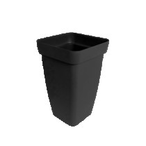 VASO COLUNA FLORATTA P 14,0 L PRETO - Distribuidora 12 de Outubro