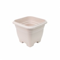VASO QUADRADO BELLA FIORE N.28 9,7 L AREIA - Distribuidora 12 de Outubro