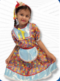 VESTIDO CATARINA S/ BERM. TAM.18 - Distribuidora 12 de Outubro