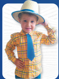 CAMISA XADREZ BABY M/L TAM.P - Distribuidora 12 de Outubro