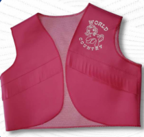 COLETE COUNTRY ROSA TAM.M - Distribuidora 12 de Outubro