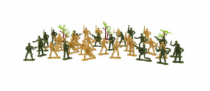 BONECO DE PLAST. CONJUNTO SOLDADOS - Distribuidora 12 de Outubro