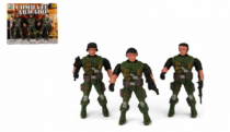 BONECO DE PLAST. C/ 3 PCS E ACESSORIOS - Distribuidora 12 de Outubro