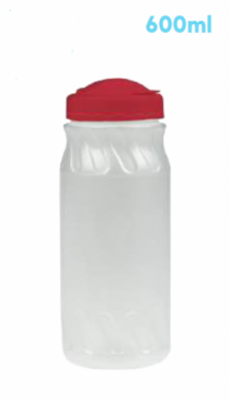 ACUCAREIRO/FARINHEIRO 600 ML TAMPA VERMELHA - Distribuidora 12 de Outubro