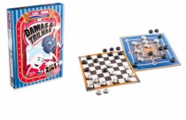 JOGO DE DAMAS E TRILHAS - Distribuidora 12 de Outubro