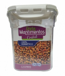 H. W. PORTA MANTIMENTOS CRISTAL - 1,5LT - Distribuidora 12 de Outubro