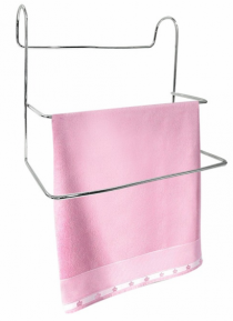 PORTA TOALHA DUPLO PARA BOX CR - Distribuidora 12 de Outubro