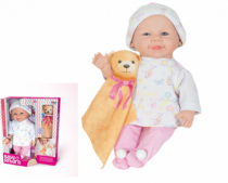 BONECA COLLECTION BABY REBORN URSO NANINHA - Distribuidora 12 de Outubro