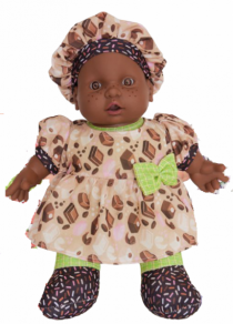 BONECA DE PANO BY MILK CHOCOLATE - Distribuidora 12 de Outubro