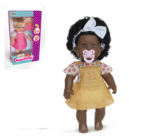 BONECA COLECAO DANADINHAS NEGRA - Distribuidora 12 de Outubro