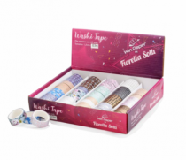 WASHI TAPE 1.5CMX3M UNIDADE - Distribuidora 12 de Outubro