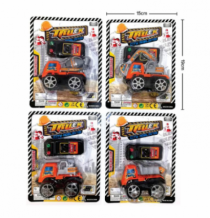 BRINQUEDO CAMINHAO DE PLASTICO C MOTOR A PILH - Distribuidora 12 de Outubro