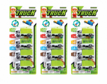 BRINQUEDO CAMINHAO DE PLASTICO C 4 PCS - Distribuidora 12 de Outubro