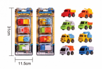 BRINQUEDO CARRINHO C 4 PCS C MOTO - Distribuidora 12 de Outubro