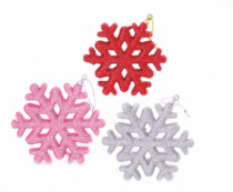 ENFEITE SNOWFLAKE SUSLE - Distribuidora 12 de Outubro