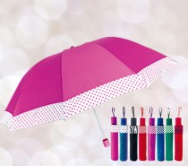 GUARDA CHUVA DOBRAVEL COM BORDAS DIVERSAS - Distribuidora 12 de Outubro