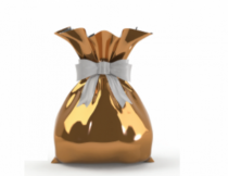 SAC DOURADO 30X45 PCT C/50 - Distribuidora 12 de Outubro