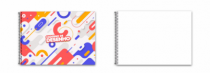 CADERNO CART E DESENHO CD 80 FL PCT C/ 5 - Distribuidora 12 de Outubro