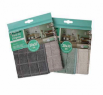 PANO DE LIMPEZA QUADRICULADO 2PCS - Distribuidora 12 de Outubro