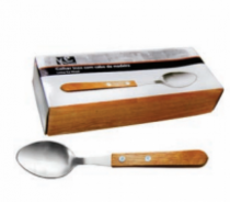 COLHER KE WOOD INOX - Distribuidora 12 de Outubro