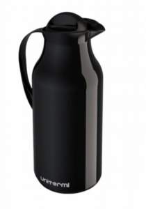 GARRAFA TERMICA DE MESA SIENA 750ML PRETA - Distribuidora 12 de Outubro