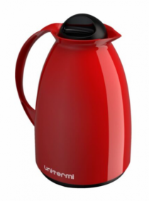 GARRAFA TERM M FLORENCA 650ML VERMELHA ECO - Distribuidora 12 de Outubro